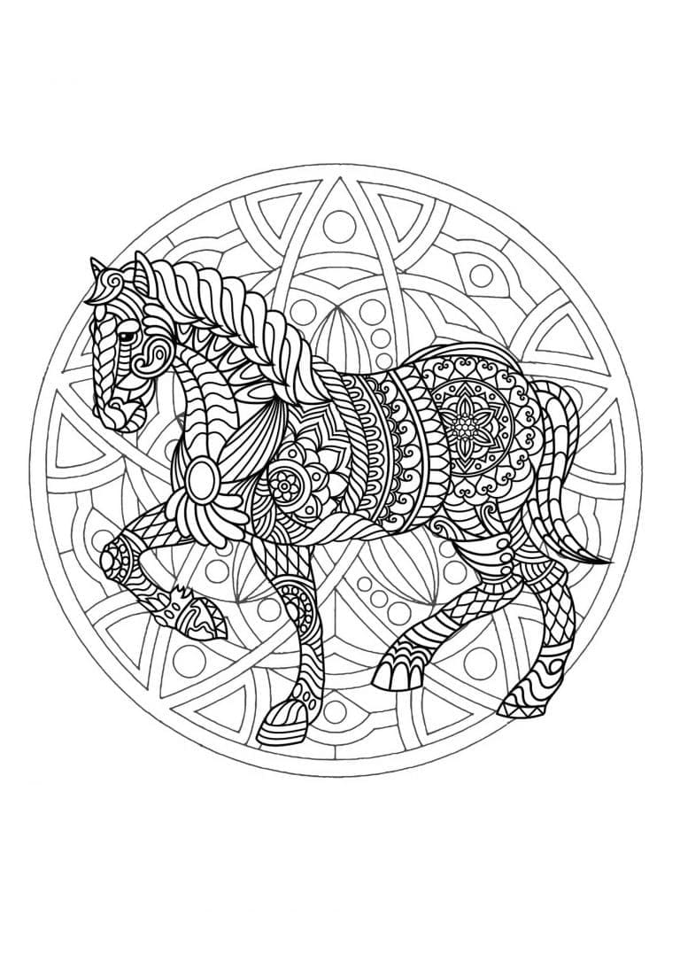Mandalas Animaux 21